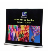 Giant Roll Up Bunting - 240cm (W) X 200cm (H)  ---------- FREE DELIVERY PENINSULAR MALAYSIA